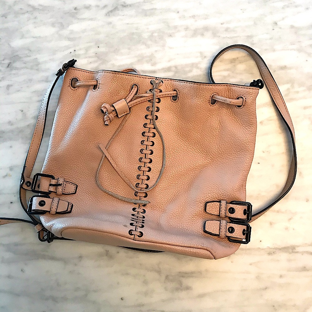 Rebecca Minkoff - Blush Pink Leather Crossover